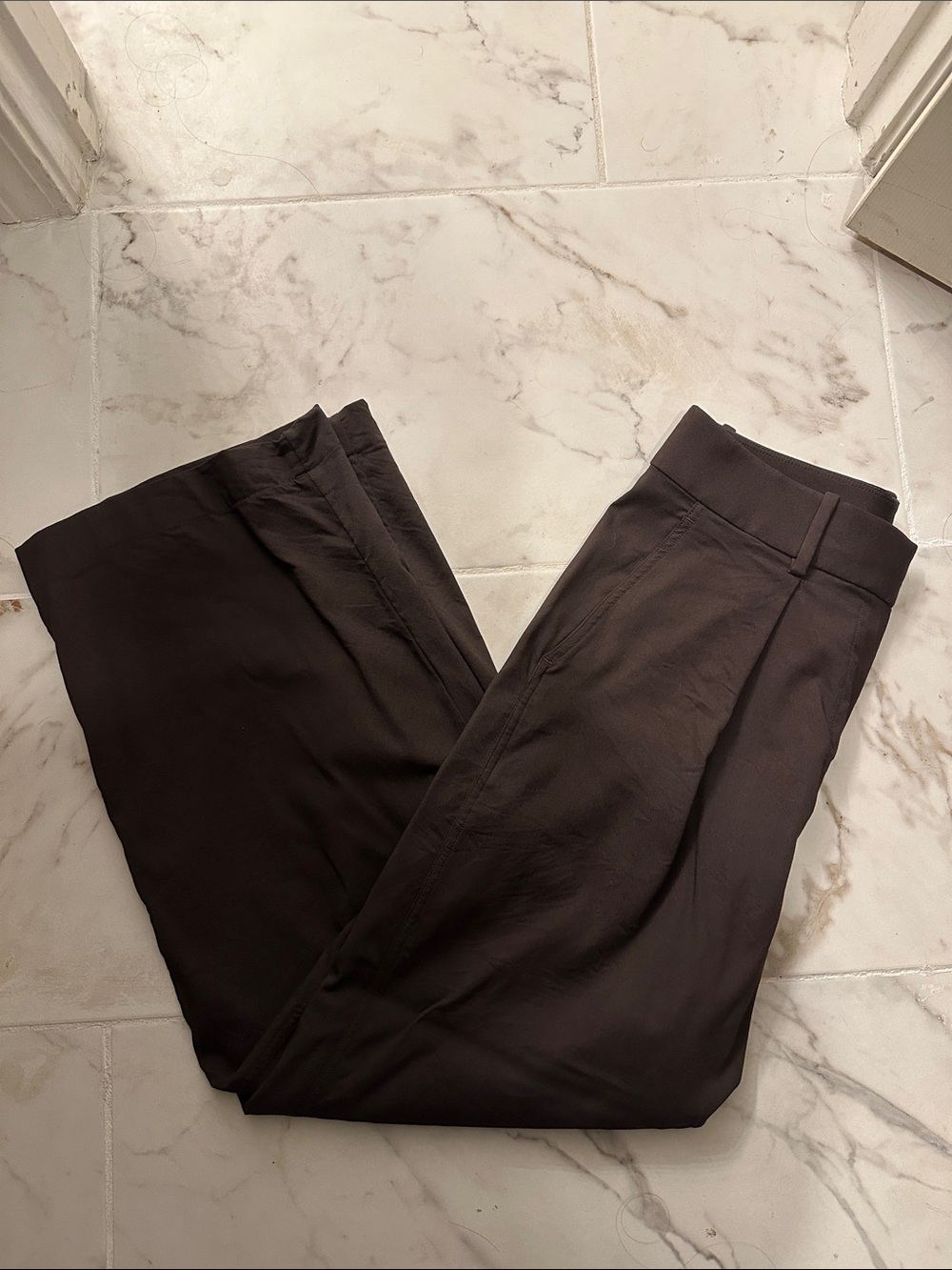 Lululemon wide leg Dress Pants in espresso Brown